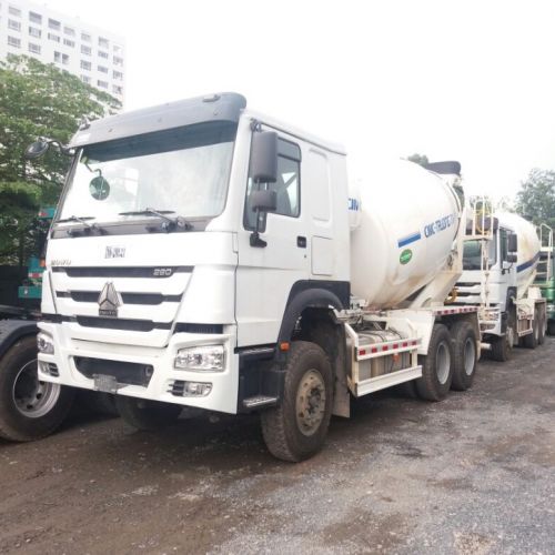 xe trộn bê tông howo 7 khối