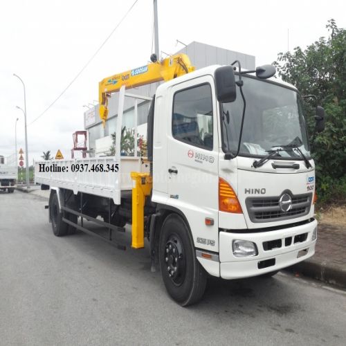 xe cẩu hino fg 