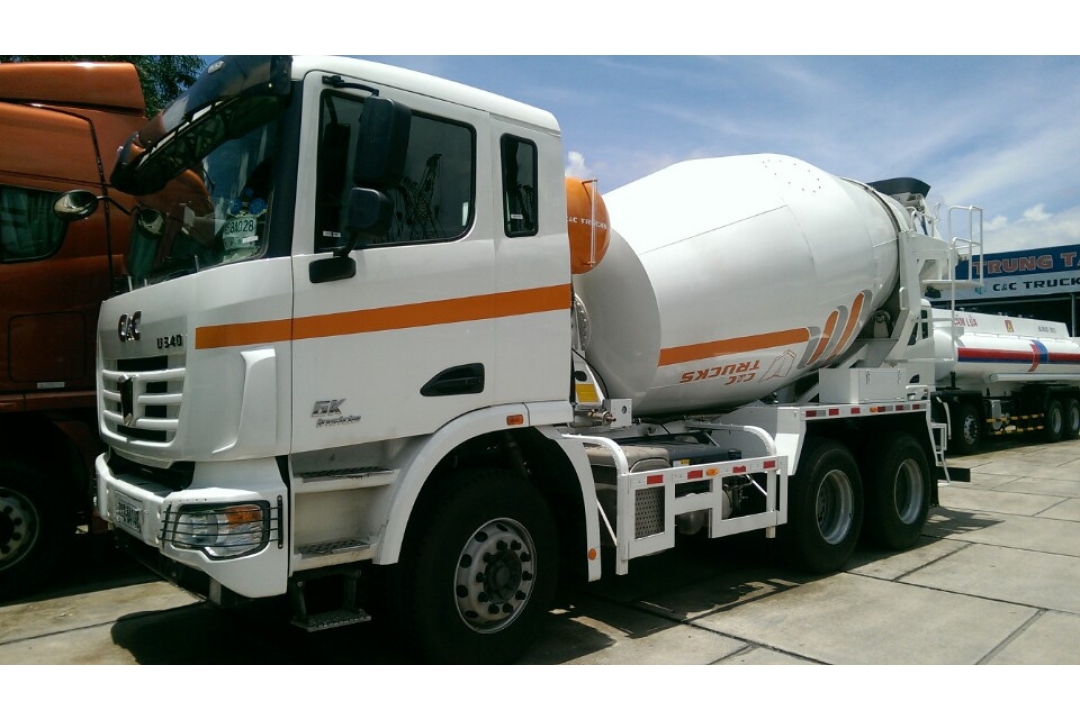 Xe trộn bê tông C&C cũ