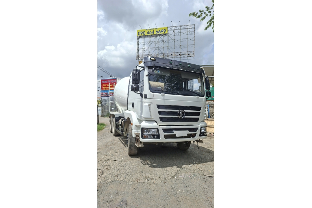 Xe trộn bê tông shacman cũ 2016 bồ 10 khối