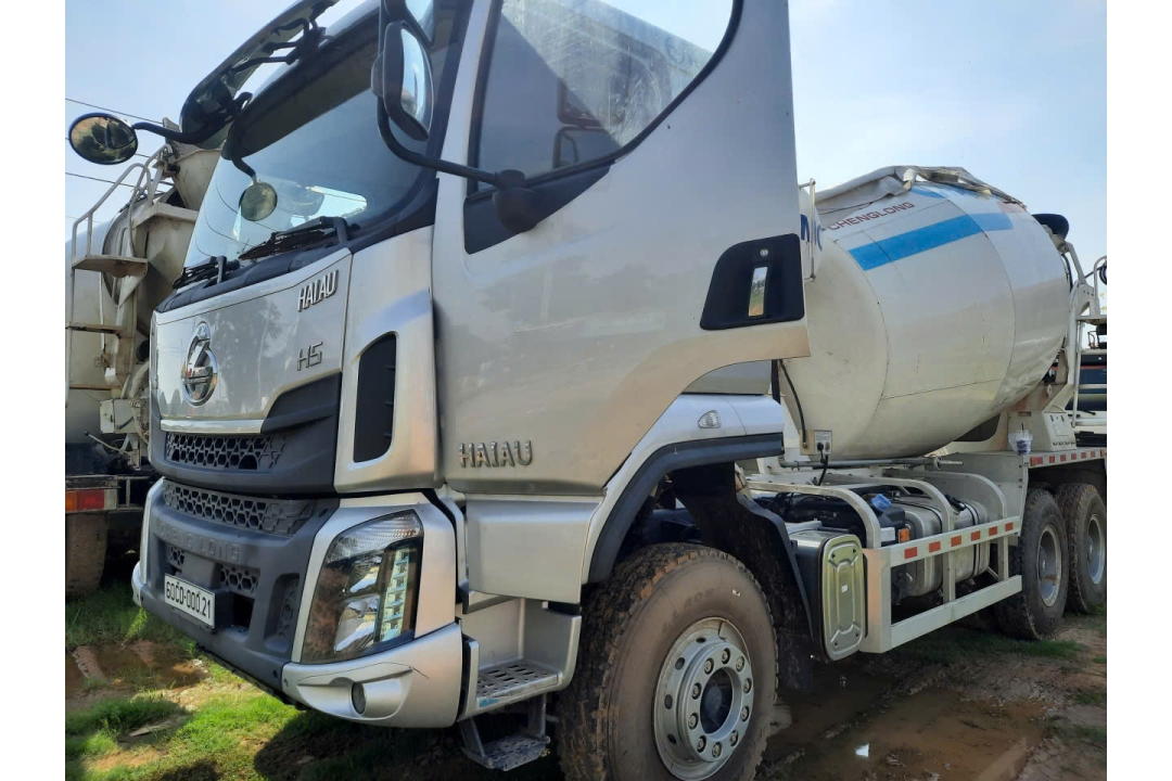 Xe trộn bê tông chenglong cũ