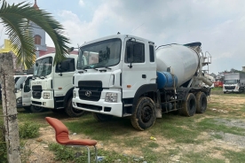 Xe trộn bê tông Hyundai HD270 cũ, đời 2010, 2015