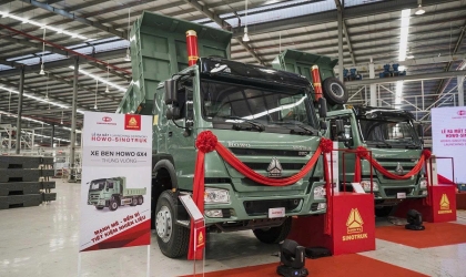 Daehan Motors ra mắt dòng sản phẩm thương hiệu Howo-Sinotruk